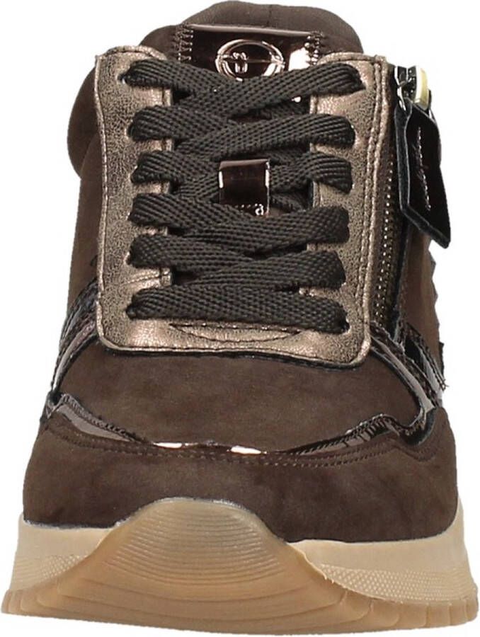 Tamaris Sneakers bruin Synthetisch Dames