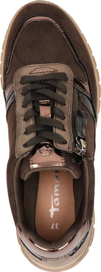 Tamaris Sneakers bruin Synthetisch Dames