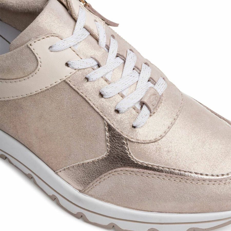 Tamaris Sneakers goud Imitatieleer