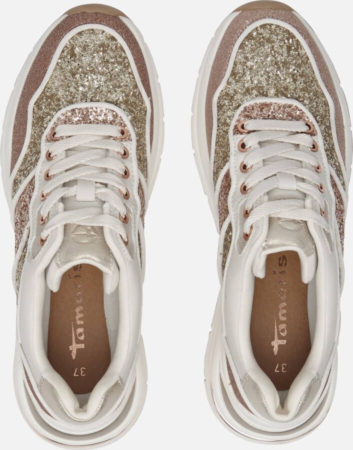 Tamaris Sneakers goud Synthetisch Dames