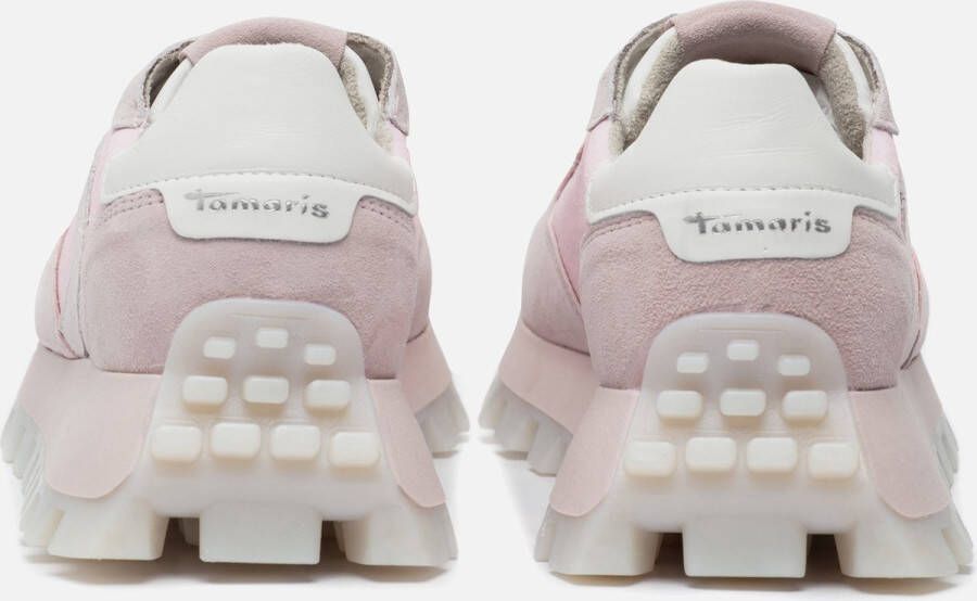 Tamaris Sneakers roze Imitatieleer Dames