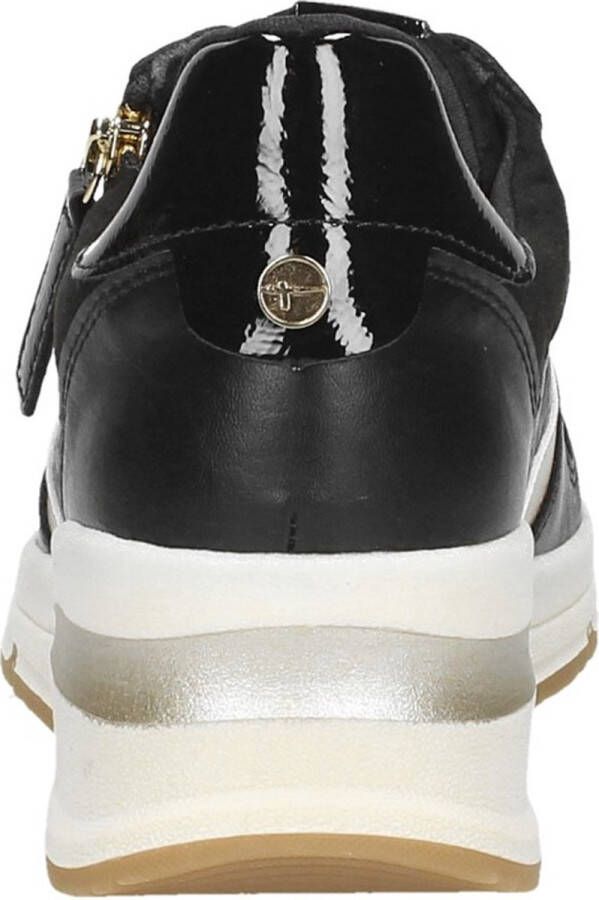 Tamaris Zwarte Vegan Sneaker met Versterkte Hiel Black Dames - Foto 13