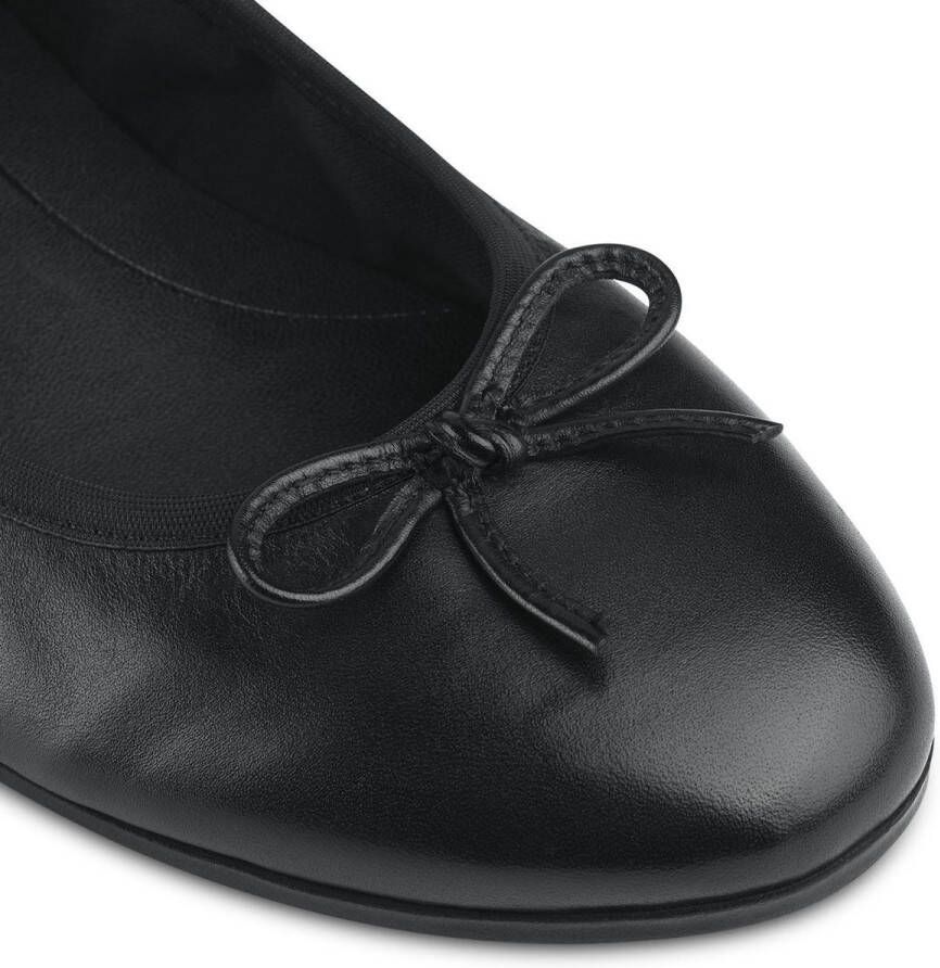 Tamaris Soft 8 Ballerina's zwart Leer Dames