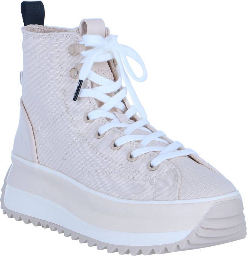 Tamaris Veterboots beige Canvas