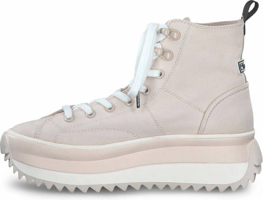 Tamaris Veterboots beige Canvas