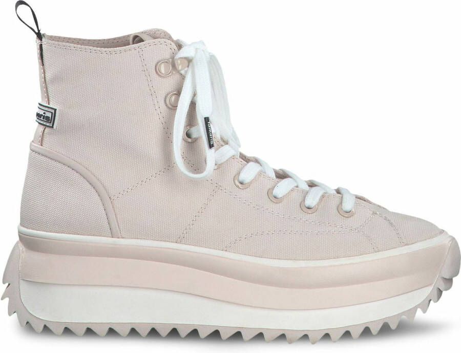 Tamaris Veterboots beige Canvas