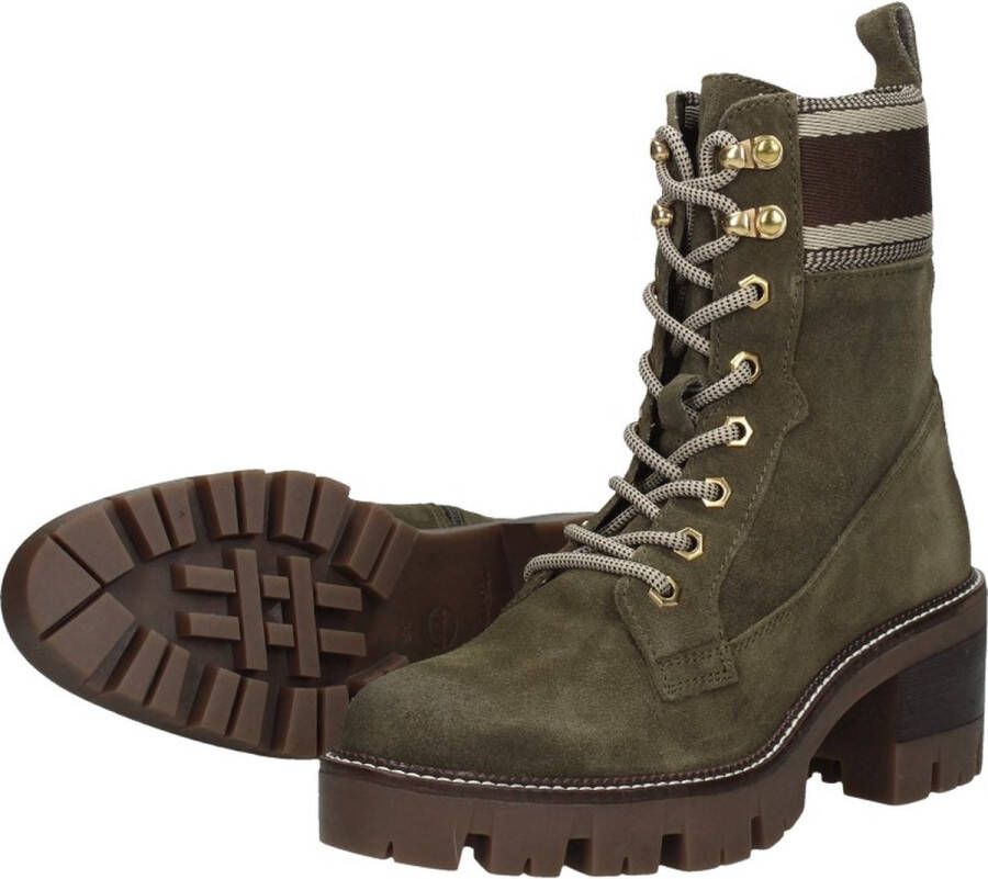 Tamaris Veterboots groen