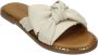 Tango | Audrey 1 b bone white bow slipper cognac sole - Thumbnail 13