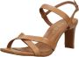 Tango | Ava 6 f camel cross sandal covered heel sole - Thumbnail 11