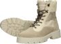 Tango Bee Bold 61 Veterboots Laarzen Met Veters Dames Beige - Thumbnail 10