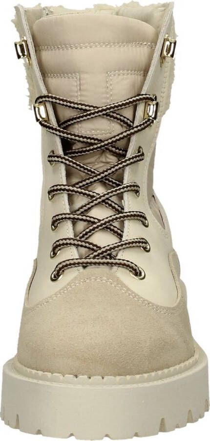 Tango Bee Bold 61 Veterboots Laarzen Met Veters Dames Beige - Foto 7