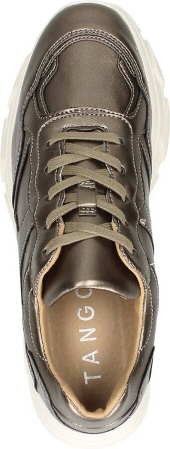 Tango Dames Sneaker Kady Fat 10-DH Taupe Metallic Jogger TAUPE - Foto 11