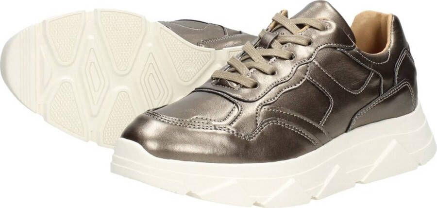 Tango Dames Sneaker Kady Fat 10-DH Taupe Metallic Jogger TAUPE - Foto 8