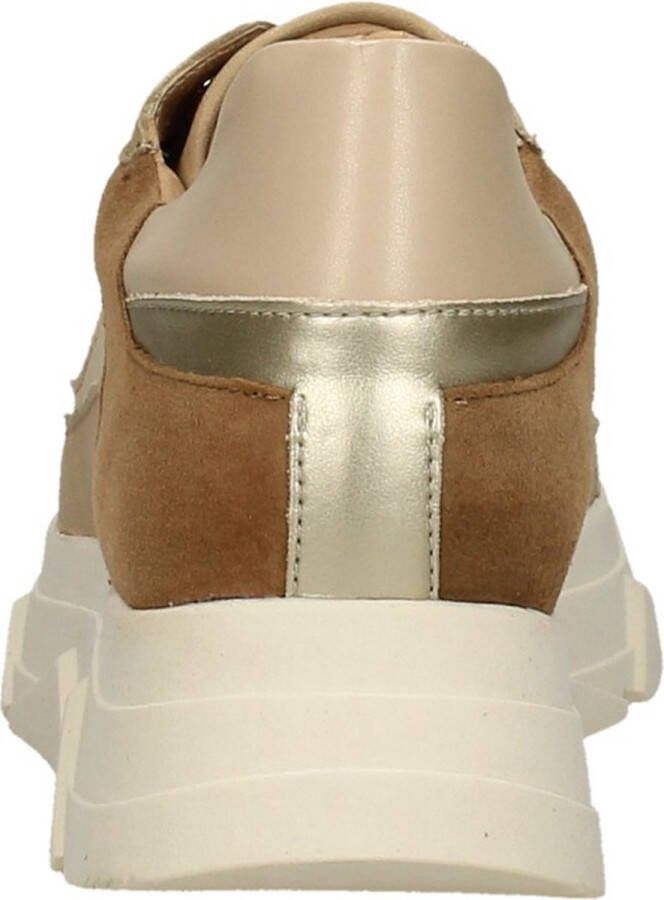 Tango Katy Fat 23-Q Veterschoenen Laag Beige