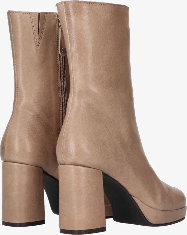 Tango Nadine 5 Enkellaarsjes Enkelboots met rits Dames Taupe - Foto 7