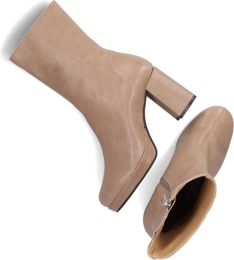 Tango Nadine 5 Enkellaarsjes Enkelboots met rits Dames Taupe - Foto 9