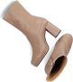 Tango Nadine 5 Enkellaarsjes Enkelboots met rits Dames Taupe - Thumbnail 9