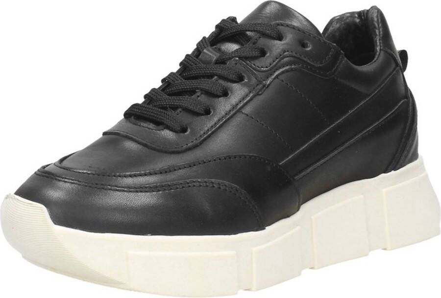 Tango Norah 1 Lage sneakers Leren Sneaker Dames Zwart