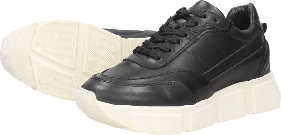 Tango Norah 1 Lage sneakers Leren Sneaker Dames Zwart