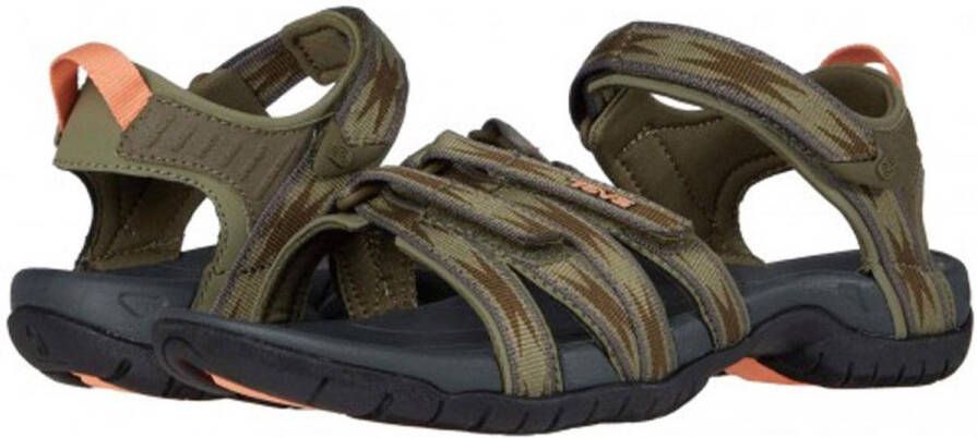 Teva Dames Sandalen zwart groen - Foto 8