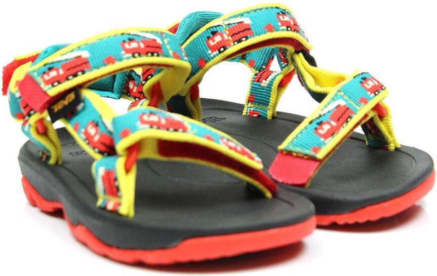 Teva Hurricane XLT2 Kids Wandelsandalen Fire Truck Teal