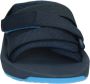 Teva K Hurricane Verge Slide Kinder Slippers Blauw - Thumbnail 9