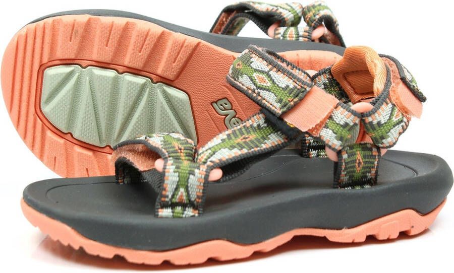 Teva Kids Sandalen grijs oranje groen