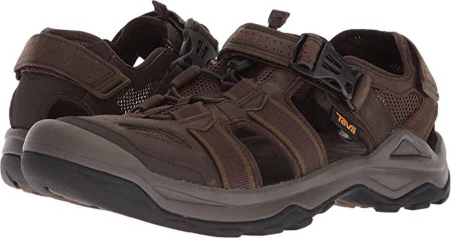 Teva M Omnium 2 Leather Heren Sandalen Bruin