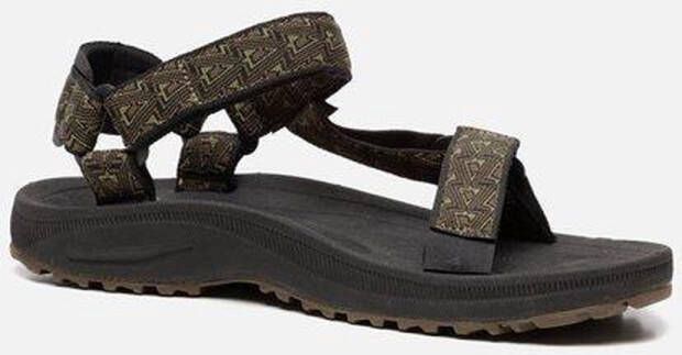 Teva M Winsted Heren Sandalen Zwart Groen