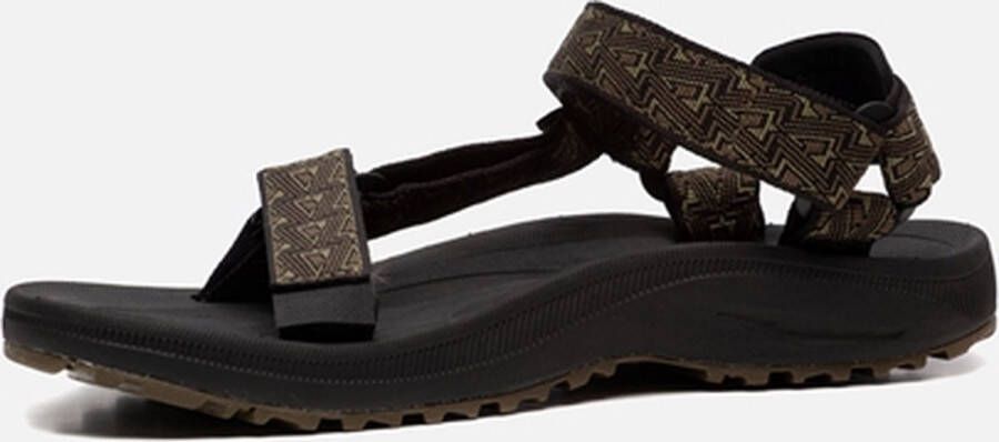 Teva M Winsted Heren Sandalen Zwart Groen