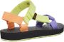 Teva Original Universal sandalen lila geel oranje Meisjes Textiel Meerkleurig 33 34 - Thumbnail 6