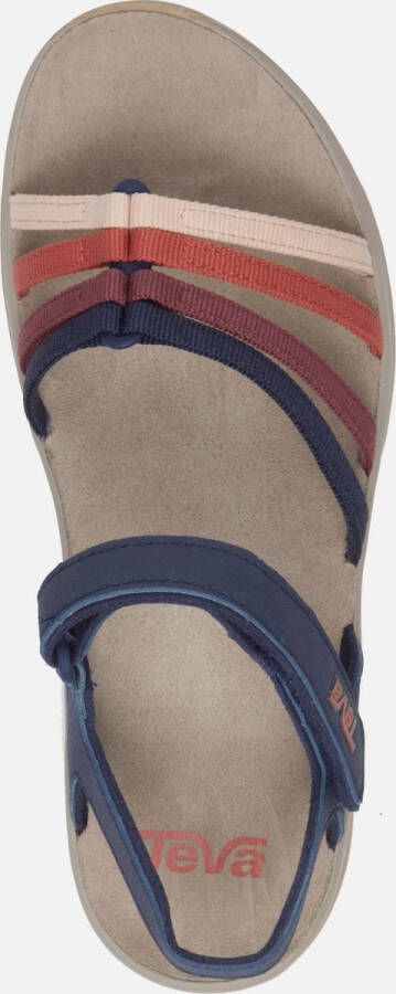 Teva Sandalen Vrouwen navy rood crème