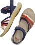 Teva Sandalen Vrouwen navy rood crème - Thumbnail 6