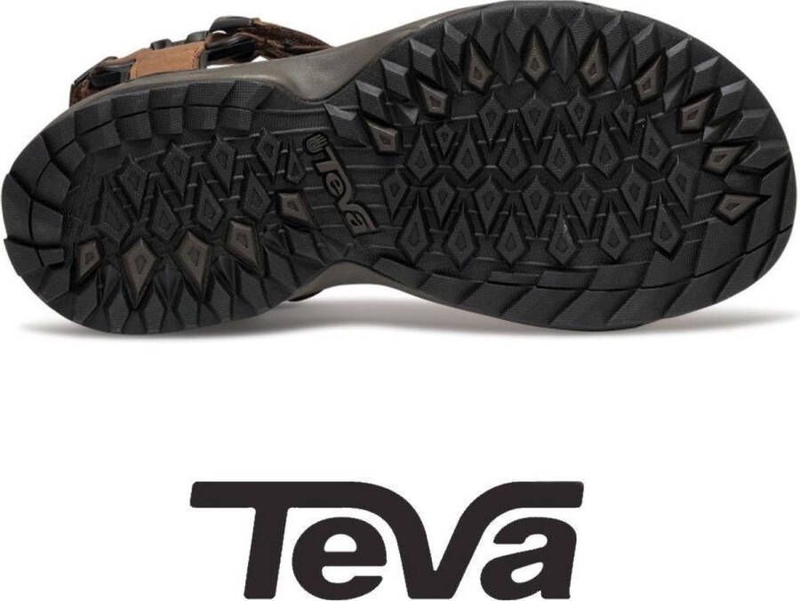 Teva Terra Fi Lite Leather Wandelsandalen Heren Bruin