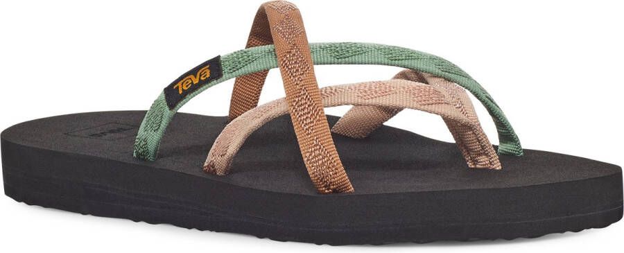 Teva W Olowahu Dames Slippers Multicolour