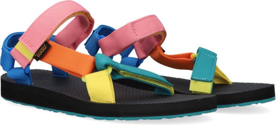 Teva Multicolor polyester originele universele sandalen Zwart Dames