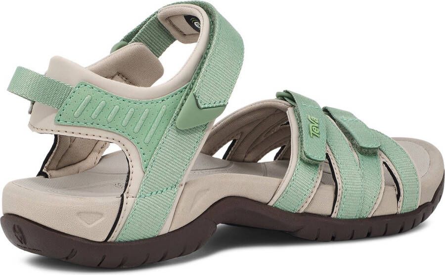 Teva W Tirra Leather Dames Sandalen Groen