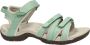 Teva W Tirra Leather Dames Sandalen Groen - Thumbnail 10