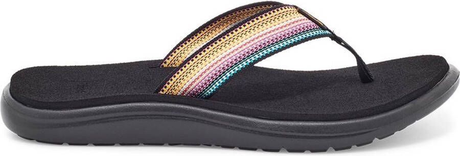 Teva W VOYA FLIP ANTIGUOUS BLACK MULTI Dames Slippers ANTIGUOUS BLACK MULTI