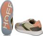 Hoff Oranje Casual Textiel Sneakers Multicolor Dames - Thumbnail 14