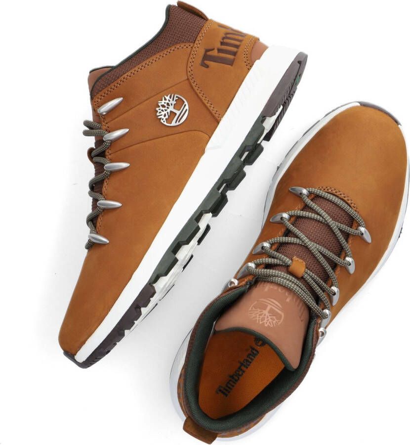 Timberland Bruin Tinten Sprint Trekker Mid Men Veterboots Laarzen Met Veters Heren Camel