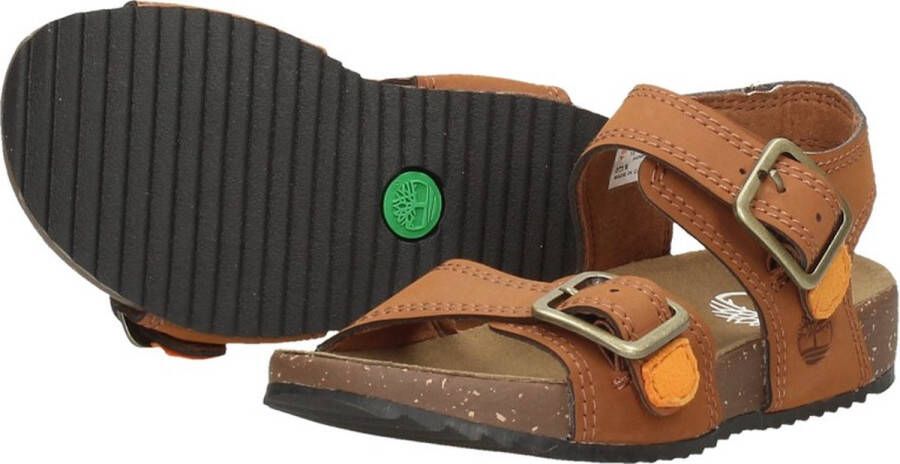 Timberland Castle Island 2 Strap Kindersandalen Bruin Jongen - Foto 15