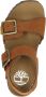 Timberland Castle Island 2 Strap Kindersandalen Bruin Jongen - Thumbnail 11