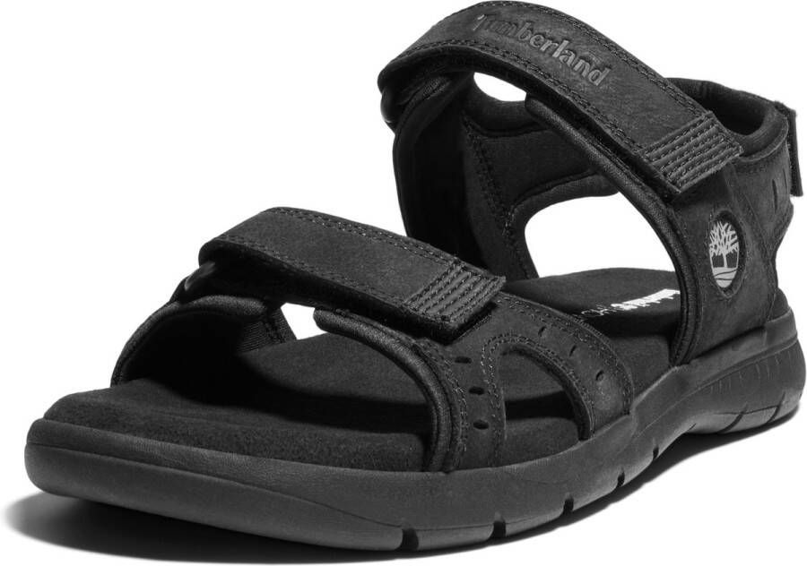 Timberland Governor's Island 3 Strap Heren Sandalen Black