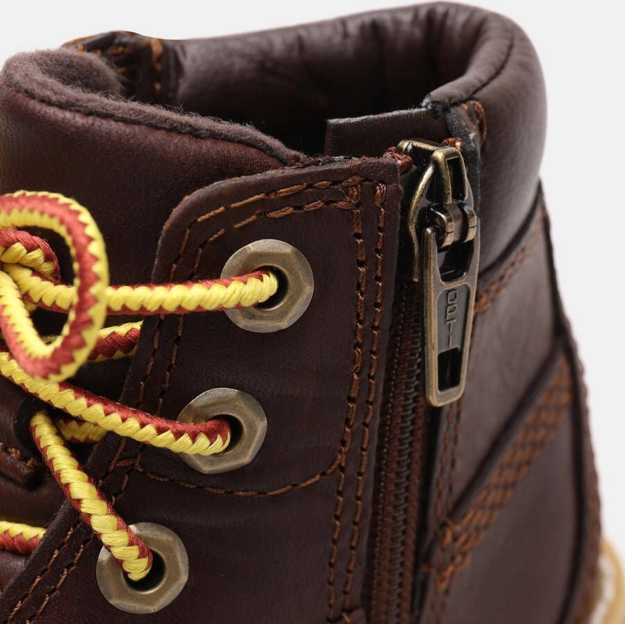 Timberland Pokey Pine 6in Boot Kids Veterboots Laarzen Met Veters Jongens Bruin - Foto 13