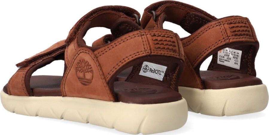 Timberland Jongens Sandalen Nubble Sandal Lthr 2 Strap Bruin - Foto 6