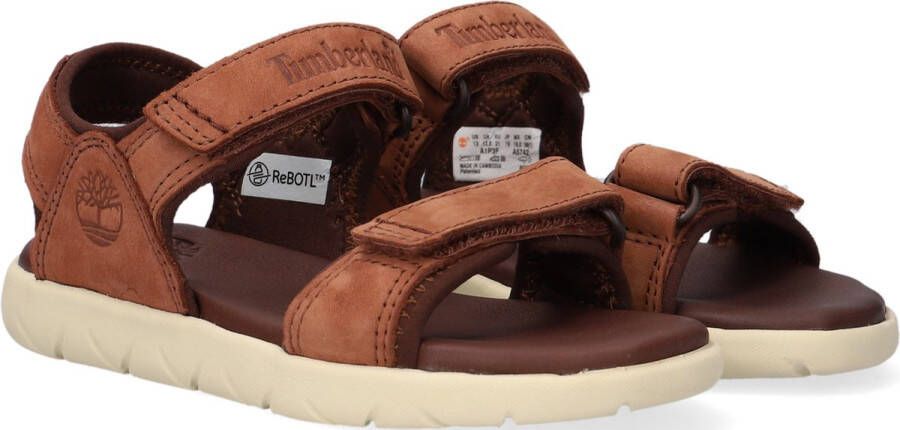 Timberland Jongens Sandalen Nubble Sandal Lthr 2 Strap Bruin - Foto 7