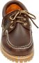 Timberland Bruine Leren Sandalen Anti-Fatigue Technologie Brown Heren - Thumbnail 9