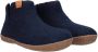 Tofvel Mula Wolvilt Sloffen Navy Blue Blauw Wolvilt TF100068 - Thumbnail 3