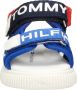 Tommy hilfiger Klittenband Sandaal Jongens Rood Blauw - Thumbnail 12